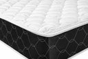 Ver imagem 5 de Cama Box Casal: Colchão Espuma D33 Castor Black e White + Base Crc Suede Brown(138x188)