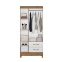 Ver imagem 2 de Guarda Roupa Roupeiro Lima 3 Portas 2 Gavetas Moval 911026