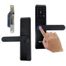 Fechadura Digital Eletronica Biometria Senha Chave Acesso Cartao Porta Casa Residencia Escritorio Sa - 2