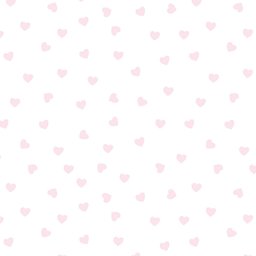 Papel de Parede Infantil - Corações Arte Destaque 2,50 Metros - 2