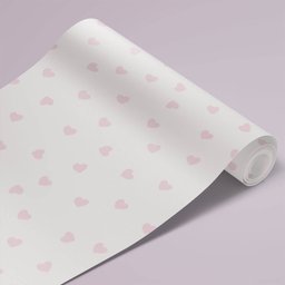 Papel de Parede Infantil - Corações Arte Destaque 2,50 Metros - 3