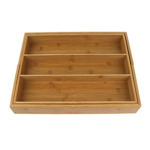 Organizador de Talheres Bambu 44cm - A\casa