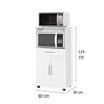 Balcão Multiuso para Microondas Primus Ipe - Branco - 2