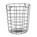 Ver imagem 1 de Industrial - Cesto Organizador com Alça Preto em Metal