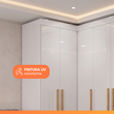 Ver imagem 6 de Guarda Roupas Modulado Closet de Canto 5 Portas Madrid