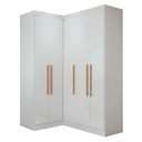 Ver imagem 1 de Guarda Roupas Modulado Closet de Canto 5 Portas Madrid