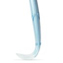 Ver imagem 3 de Colher de Silicone para Bebê 6m+ com Ventosa Treinamento Intrudução Alimentar Menino Azul