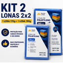 Ver imagem 2 de Kit Lonas 2x2 Azul 310-330