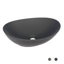 Ver imagem 3 de Cuba Para Banheiro em Louça Bali Preto Fosco - Cozimax