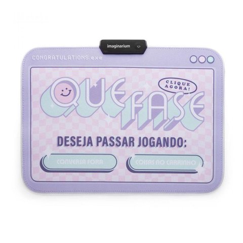 Mousepad com Led que Fase