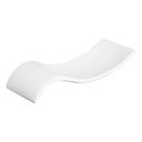Ver imagem 3 de Centro de Mesa Decorativo de Cerâmica Branco Safira 7x45x19 cm