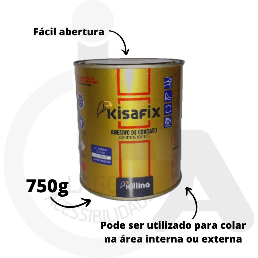 10 PISOS TÁTIL DIRECIONAL PRETO PVC 25x25 + 1 COLA 750G - 7