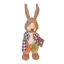 Ver imagem 1 de Coelho Palha em Pe com Machado e Cenoura