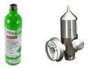 Ver imagem 1 de Kit Cilindro Calibração 4 Gases Modelo K-4 Regulador Pressão V-5 Utilizado Cilindro 4 Gases K-4