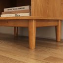 Ver imagem 7 de Mesa Cabeceira Madeira Moderna para Quarto com Gaveta Cor Mel Lice Idimex