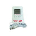Ver imagem 2 de Termômetro Digital Alarme Imã Traseiro Th-200 Portátil Com Cabo Sensor
