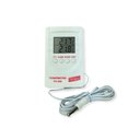 Ver imagem 1 de Termômetro Digital Alarme Imã Traseiro Th-200 Portátil Com Cabo Sensor