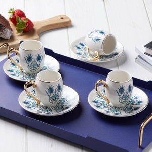 Xicaras de Café Turco Iznik 12 Peças / Z0789