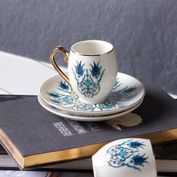 Xicaras de Café Turco Iznik 12 Peças / Z0789 - 5