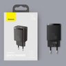 Carregador Turbo Baseus USB + USB C 20W Quick Charger Preto - 8