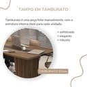 Ver mais imagens de Mesa Reunião Escritório 10 Lugares com Caixa de Tomada, Tampo Engrossurado 50mm