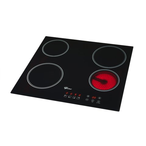 Cooktop Fischer 4q Elétrico Mesa Vitrocerâmica Touch 220v
