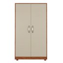 Ver imagem 3 de Guarda-roupa Compacto 2 Portas Pequeno Quarto Solteiro:nature