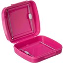 Ver imagem 3 de Kit 4 Porta Cotonetes para Viagem Cores Variadas Portátil com Elástico Interno Crippa