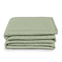 Ver imagem 2 de Kit 4 Pçs Cobre Leito Avulso Casal Padrão Profissional Acordes Hotelaria Micropercal 160 Fios: Verde