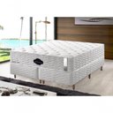 Ver imagem 5 de Colchão de Látex Híbrido Firme Box e Kit Spa Solteiro King 96x203cm