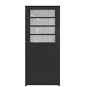 Ver imagem 1 de Porta Basculante de Alúminio com 80x210cm Direita Preto - PTORD2236D - HALE