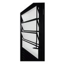 Ver imagem 2 de Porta Basculante de Alúminio com 80x210cm Direita Preto - PTORD2236D - HALE