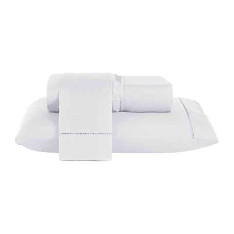 Roupa De Cama Casal 400 Fios 4 Peças Toque Acetinado 100% Macio Casa Dona