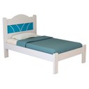 Ver imagem 6 de Cama de Solteiro 107,5cm x 94cm Alice Branco/Azul/Rosa