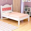 Ver imagem 7 de Cama de Solteiro 107,5cm x 94cm Alice Branco/Azul/Rosa