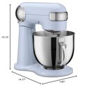 Ver imagem 5 de Cuisinart Batedeira Planetária 5,5 Litros Azul Fosco 12 Velocidades