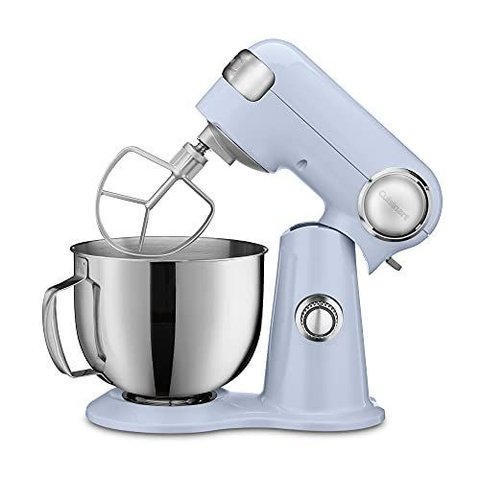 Cuisinart Batedeira Planetária 5,5 Litros Azul Fosco 12 Velocidades