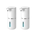 Ver imagem 1 de Dispenser de Espuma USB Automatico Kit 2 Uni Sabao Alcool Gel Locao Recarregavel Sensor de Proximida