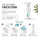 Ver imagem 3 de Dispenser de Espuma USB Automatico Kit 2 Uni Sabao Alcool Gel Locao Recarregavel Sensor de Proximida