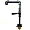 Ver imagem 2 de TORNEIRA DESIGN INDUSTRIAL CLASSICA PVC REGISTRO ESFERA 1/2: PRETO