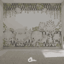 Ver imagem 1 de Painel Safari Aquarela-md23