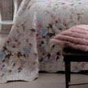 Ver imagem 3 de Kit Cobre Leito Colcha Daily Casal 3 Peças Dupla Face Estampado Floral Floral 6 100% Poliéster