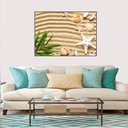 Ver imagem 1 de Quadro Canvas Conchas e Estrelas do Mar 60x90
