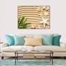 Quadro Canvas Conchas e Estrelas do Mar 60x90 - 1