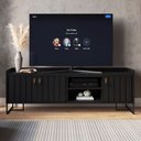 Ver imagem 3 de Rack para Tv Trendy 180cm Preto Metta Mobili