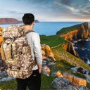 Ver imagem 3 de Mochila Lorben Camuflada Militar Trilha Camping Trekking Aventura 80 Litros