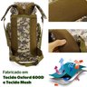 Mochila Lorben Camuflada Militar Trilha Camping Trekking Aventura 80 Litros - 5