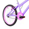 Bicicleta Infantil Feminina Aro 20 Alumínio Colorido + Kit Passeio e Cadeirinha Flexbikes Pink - 3