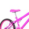 Bicicleta Infantil Feminina Aro 20 Alumínio Colorido + Kit Passeio e Cadeirinha Flexbikes Pink - 10