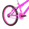 Bicicleta Infantil Feminina Aro 20 Alumínio Colorido + Kit Passeio e Cadeirinha Flexbikes Pink - 8